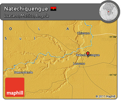 Physical Map of Natechiquengue