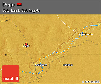 Physical Map of Dege