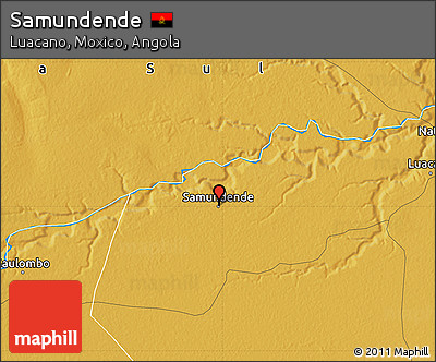 Physical Map of Samundende