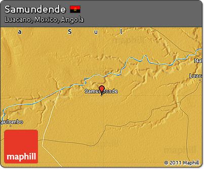 Physical Map of Samundende