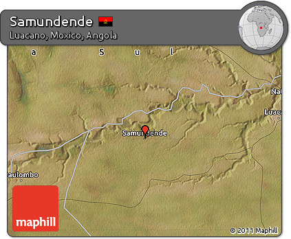 Satellite Map of Samundende