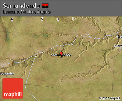 Satellite Map of Samundende