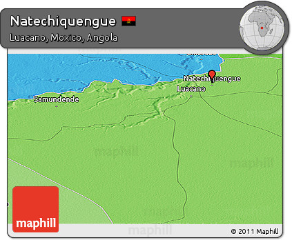 Political Panoramic Map of Natechiquengue
