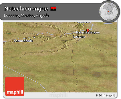Satellite Panoramic Map of Natechiquengue
