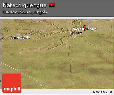 Satellite Panoramic Map of Natechiquengue