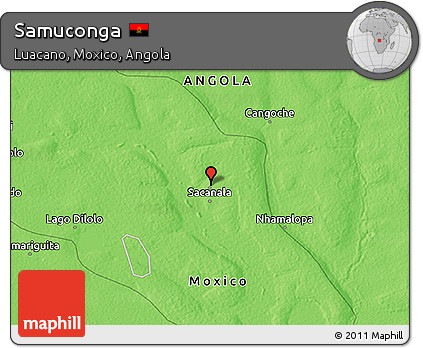 Political 3D Map of Samuconga