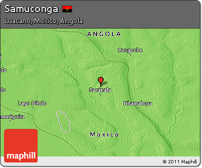 Political 3D Map of Samuconga