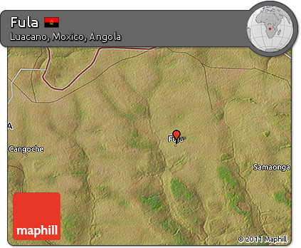 Satellite 3D Map of Fula
