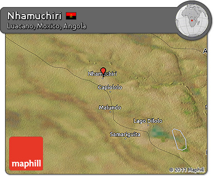 Satellite 3D Map of Nhamuchiri