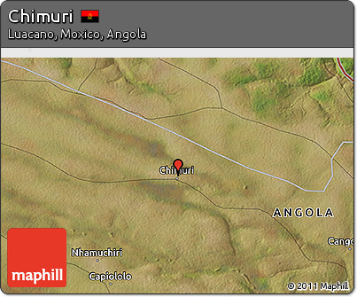 Satellite 3D Map of Chimuri