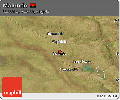 Satellite 3D Map of Malundo