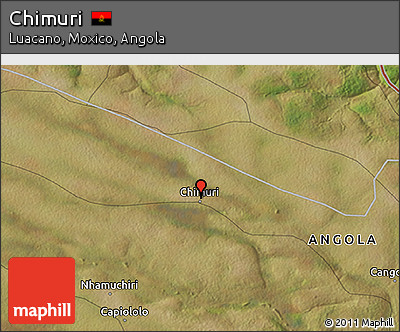 Satellite 3D Map of Chimuri
