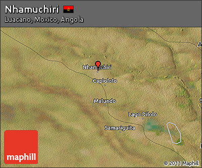 Satellite 3D Map of Nhamuchiri