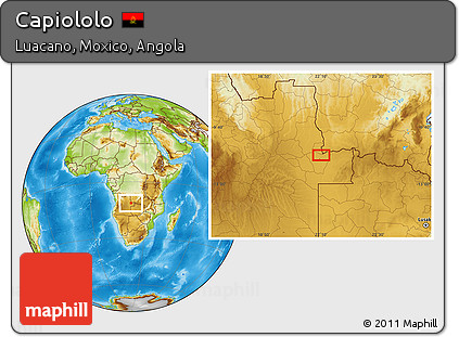 Physical Location Map of Capiololo