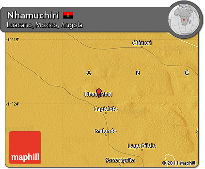 Physical Map of Nhamuchiri