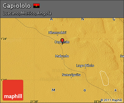 Physical Map of Capiololo