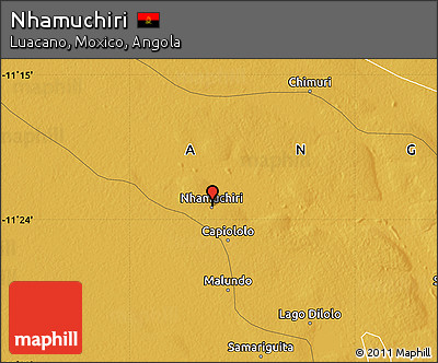 Physical Map of Nhamuchiri