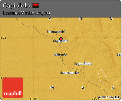 Physical Map of Capiololo