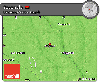 Political Map of Sacanala