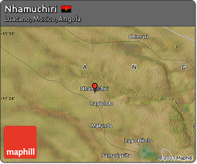 Satellite Map of Nhamuchiri