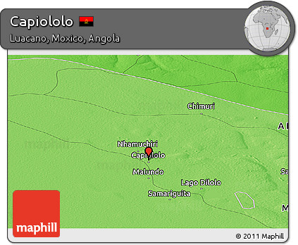 Political Panoramic Map of Capiololo