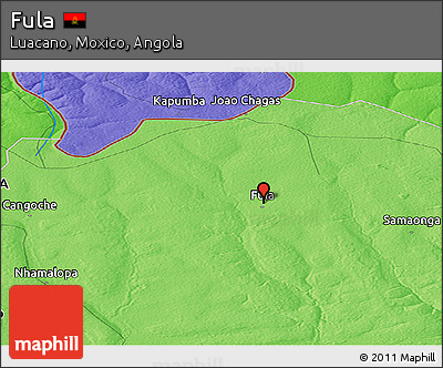 Political Panoramic Map of Fula