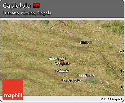 Satellite Panoramic Map of Capiololo