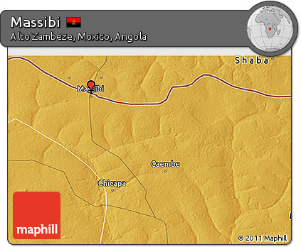 Physical 3D Map of Massibi