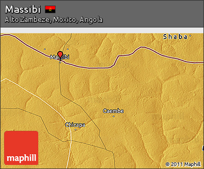 Physical 3D Map of Massibi