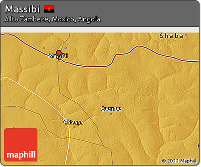 Physical 3D Map of Massibi