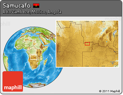 Physical Location Map of Samucafo