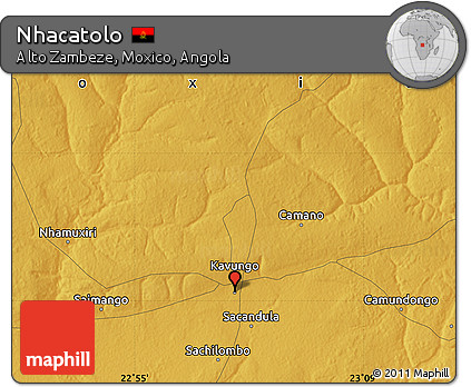 Physical Map of Nhacatolo