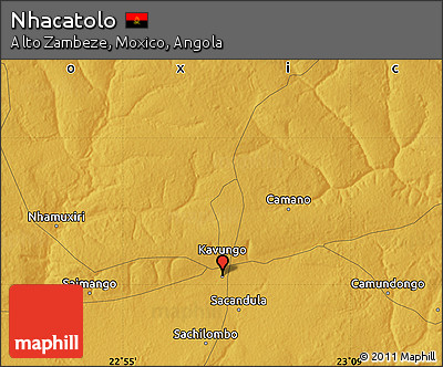 Physical Map of Nhacatolo