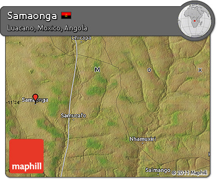 Satellite Map of Samaonga