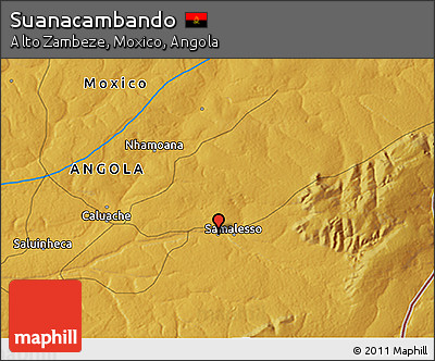 Physical 3D Map of Suanacambando