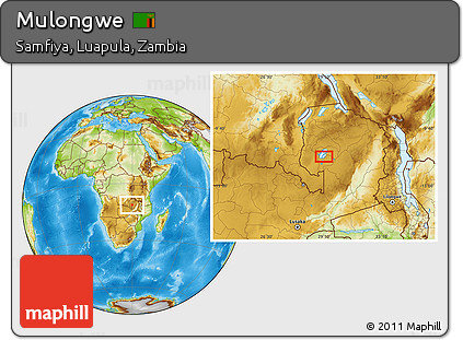 Physical Location Map of Mulongwe
