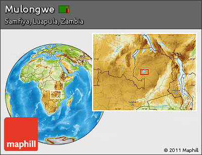Physical Location Map of Mulongwe