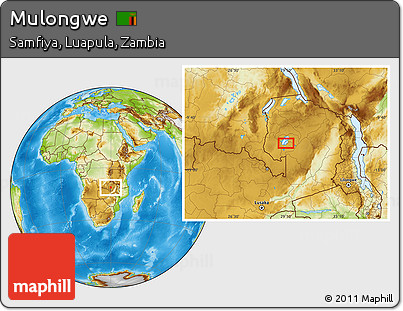 Physical Location Map of Mulongwe
