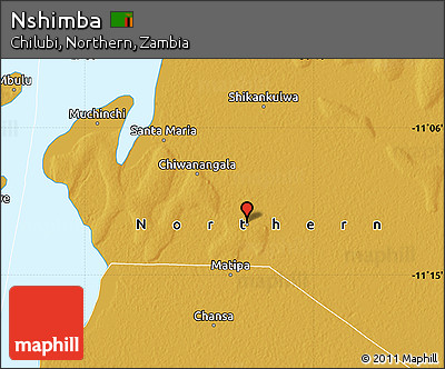 Physical Map of Nshimba
