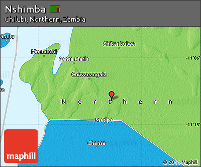 Political Map of Nshimba