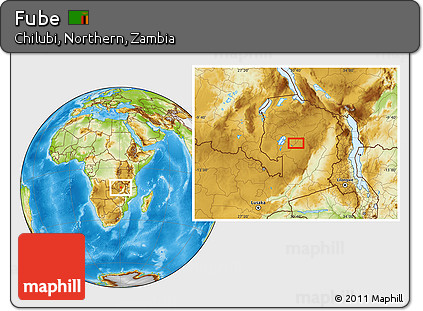 Physical Location Map of Fube