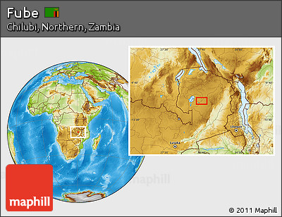 Physical Location Map of Fube