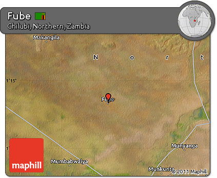 Satellite Map of Fube
