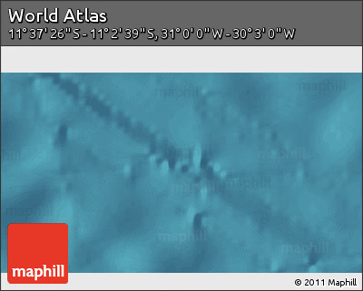 Satellite 3D Map of the Area around 11° 20' 3" S, 30° 31' 29" W