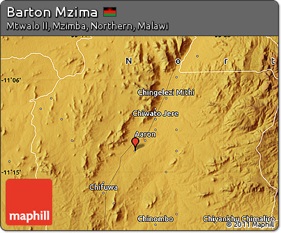 Physical Map of Barton Mzima