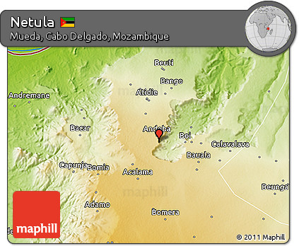 Physical 3D Map of Netula