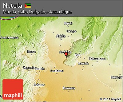 Physical 3D Map of Netula