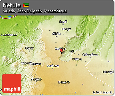 Physical 3D Map of Netula