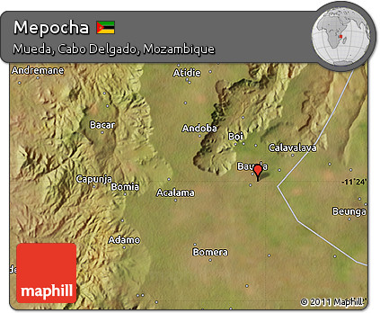 Satellite Map of Mepocha