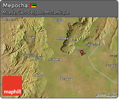 Satellite Map of Mepocha